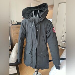 Canada Goose Black Parka with Hood